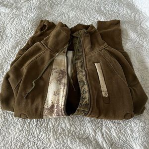 Zip up lulu sweatshirt